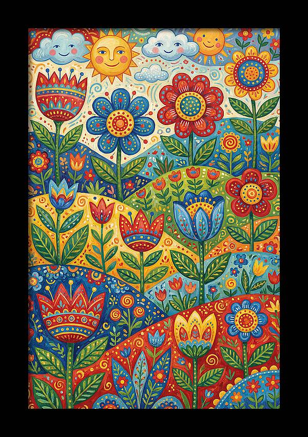Wildflower Landscape Delight