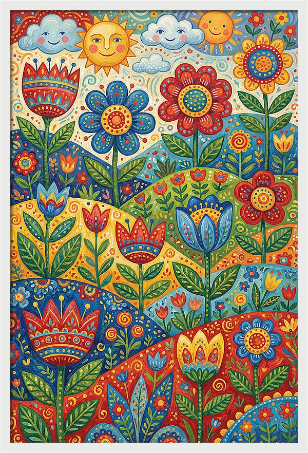Wildflower Landscape Delight