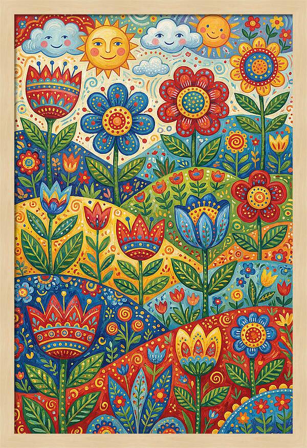 Wildflower Landscape Delight