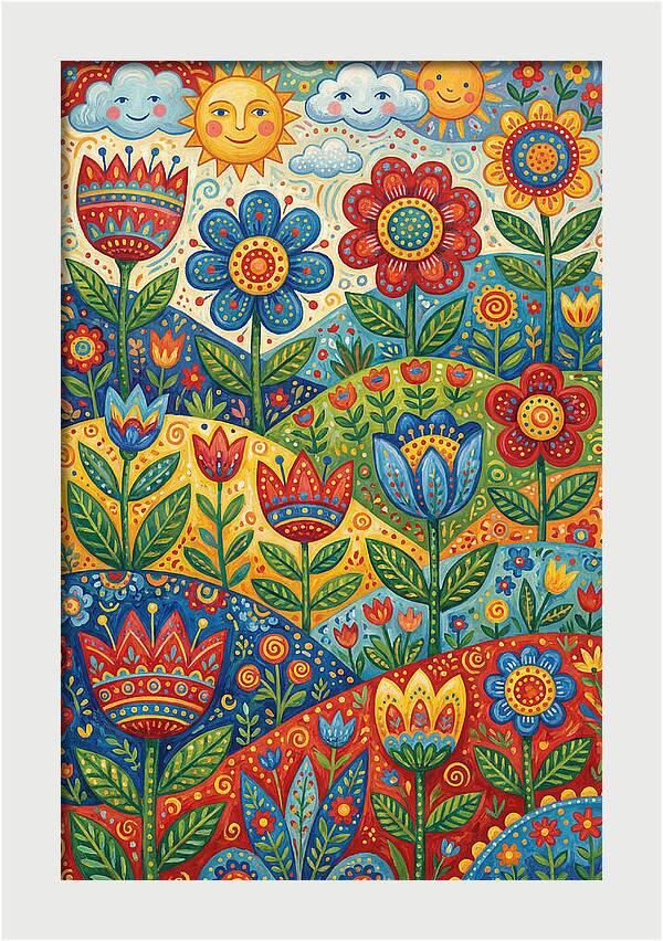 Wildflower Landscape Delight