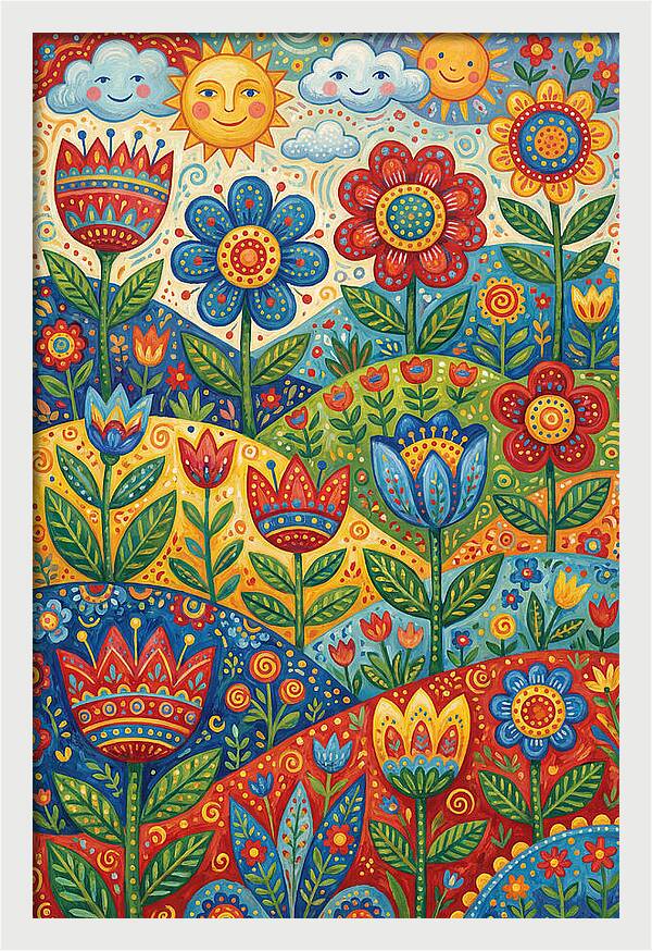 Wildflower Landscape Delight
