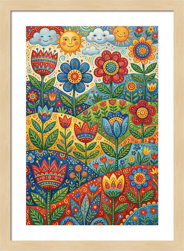 Wildflower Landscape Delight