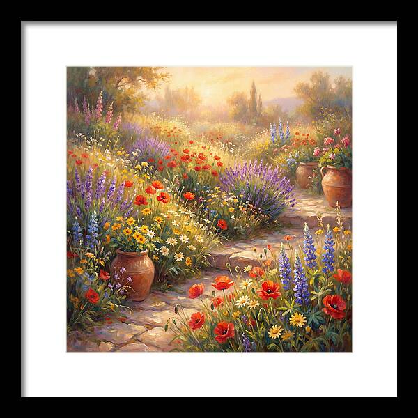 Wildflower Serenity In The Mediterranean