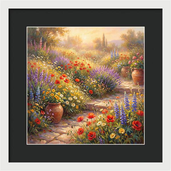 Wildflower Serenity In The Mediterranean
