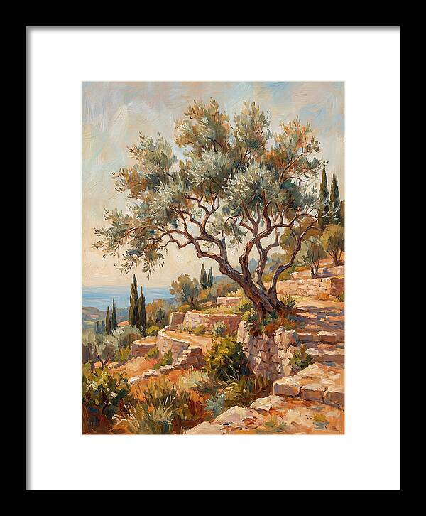 Willow Tree In The Mediterranean