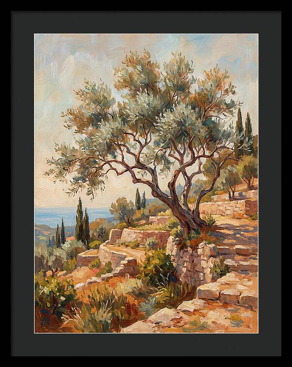Willow Tree In The Mediterranean