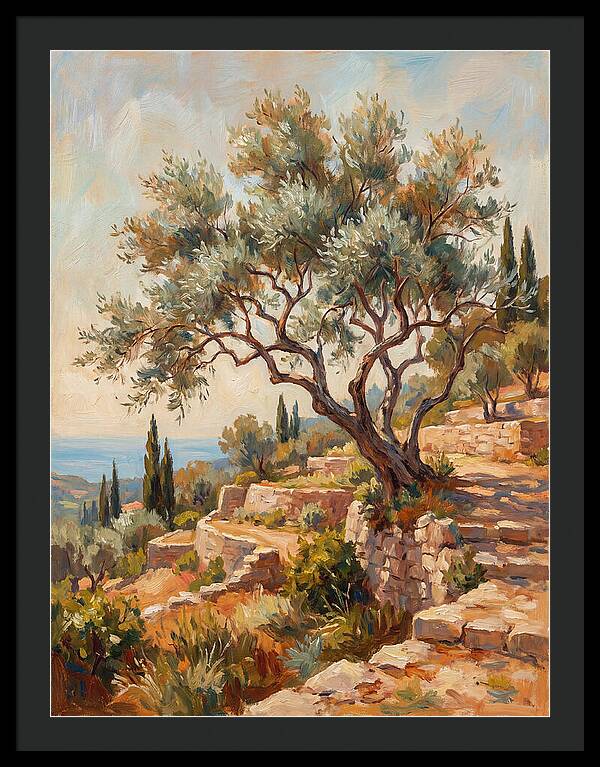 Willow Tree In The Mediterranean