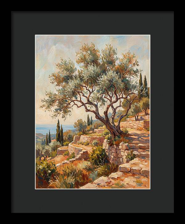 Willow Tree In The Mediterranean