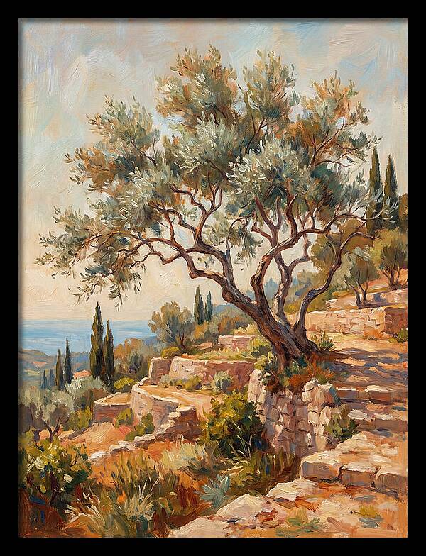 Willow Tree In The Mediterranean