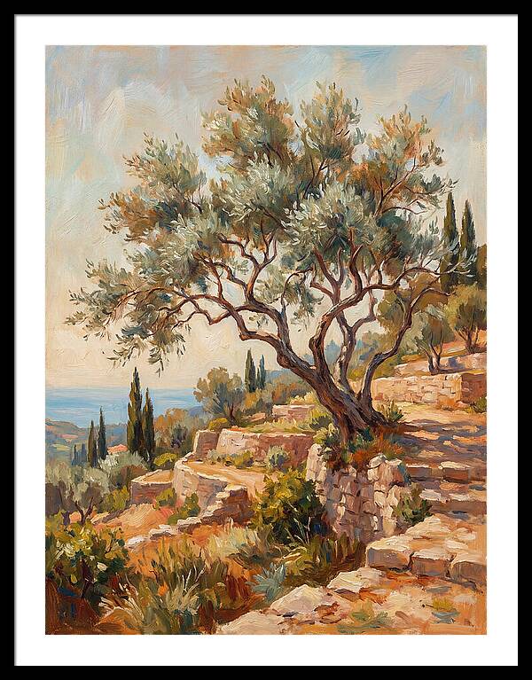 Willow Tree In The Mediterranean