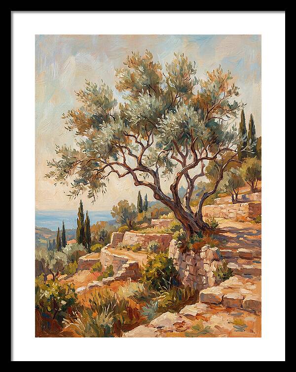 Willow Tree In The Mediterranean
