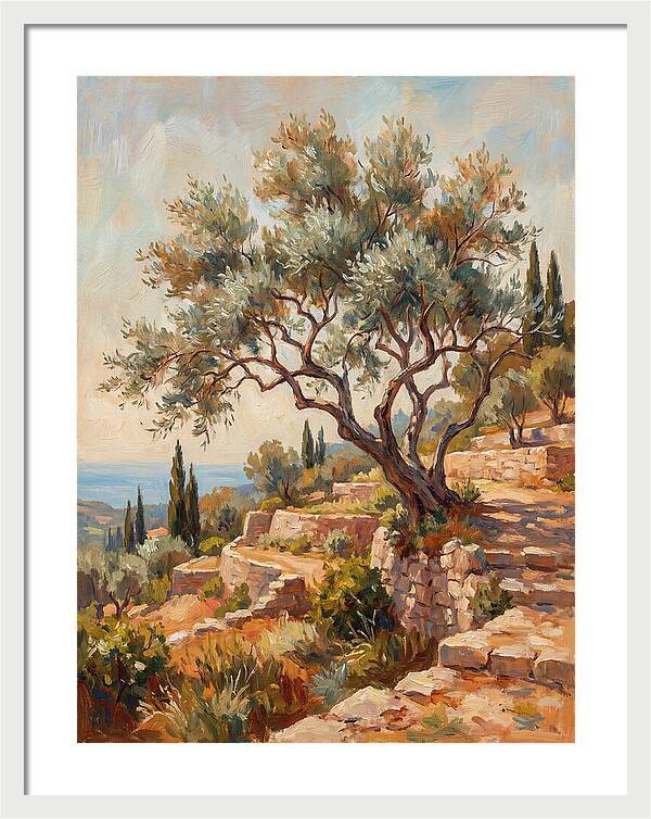 Willow Tree In The Mediterranean
