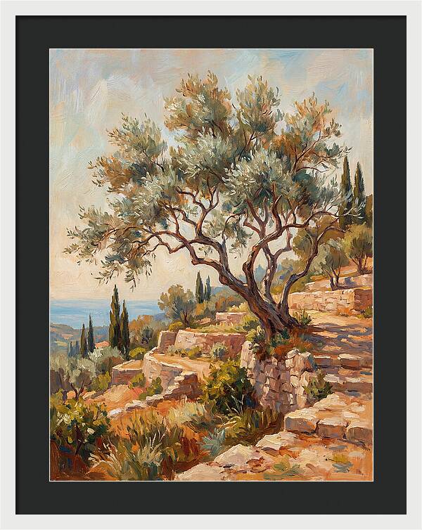 Willow Tree In The Mediterranean