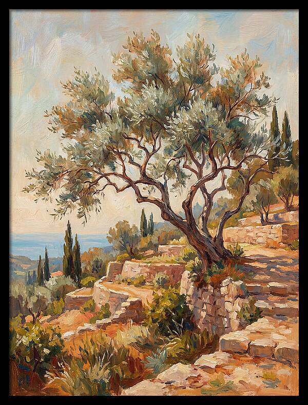 Willow Tree In The Mediterranean
