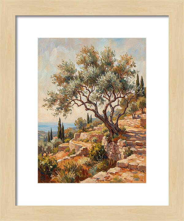 Willow Tree In The Mediterranean