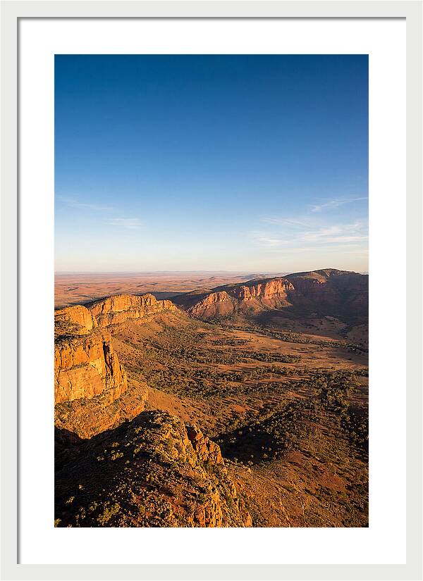 Wilpena Pound At Sunrise