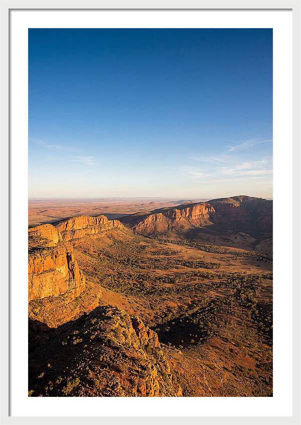 Wilpena Pound At Sunrise