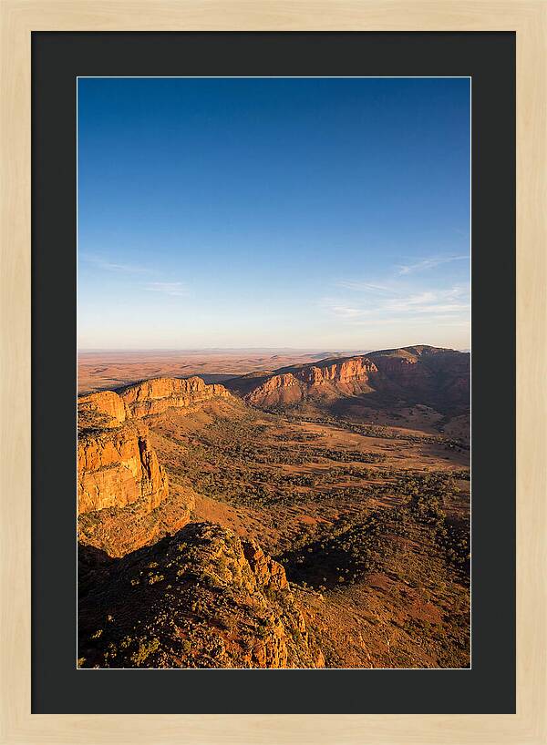 Wilpena Pound At Sunrise