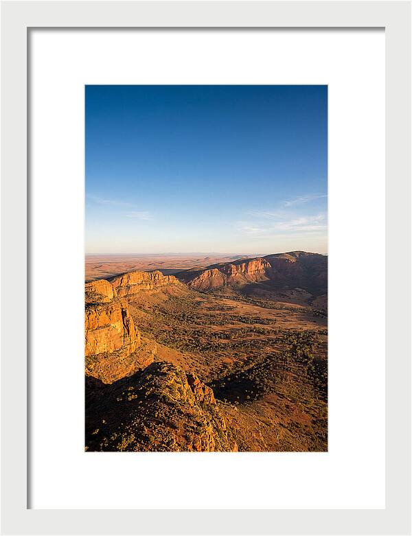 Wilpena Pound At Sunrise