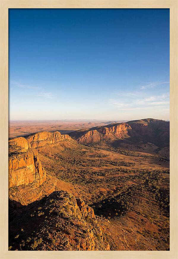 Wilpena Pound At Sunrise