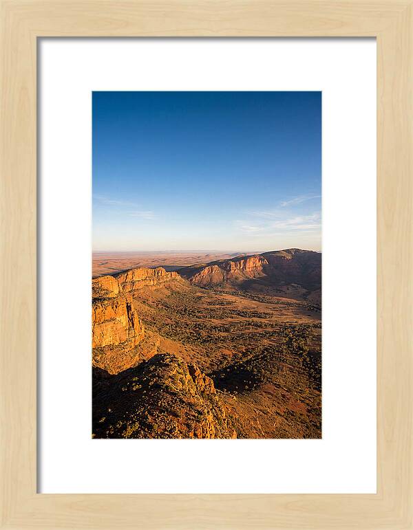 Wilpena Pound At Sunrise