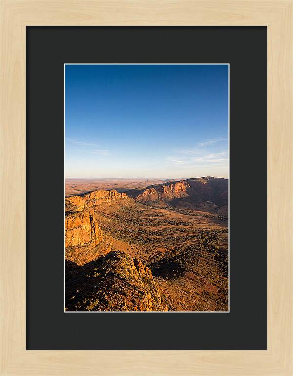 Wilpena Pound At Sunrise