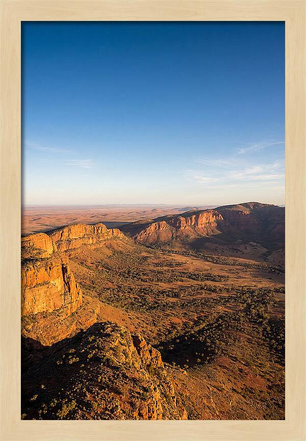 Wilpena Pound At Sunrise