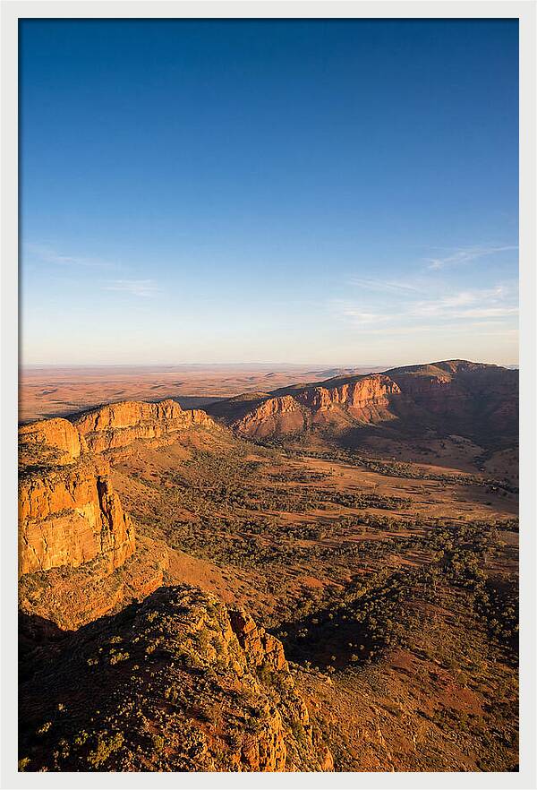 Wilpena Pound At Sunrise