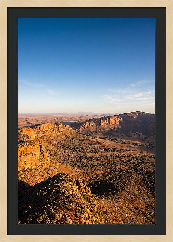 Wilpena Pound At Sunrise