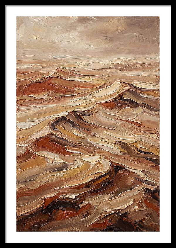 Textured Landscape Art
