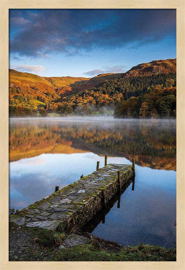 Windermere At Autumn Dawn
