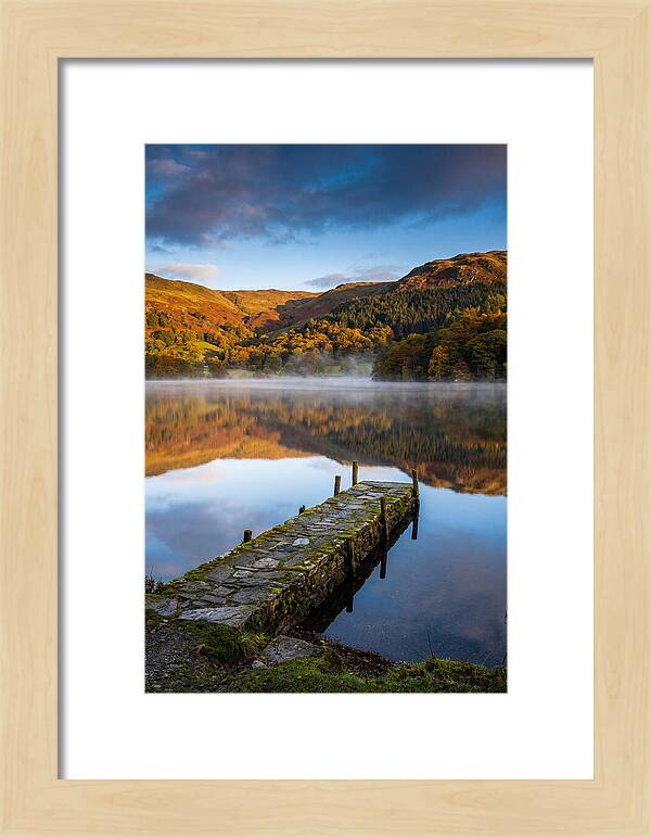 Windermere At Autumn Dawn