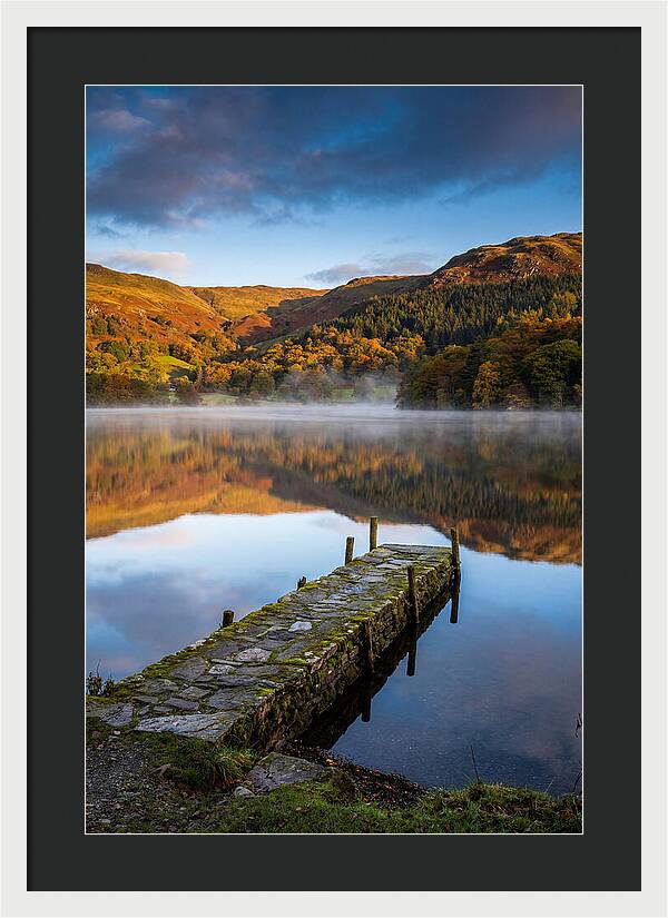 Windermere At Autumn Dawn