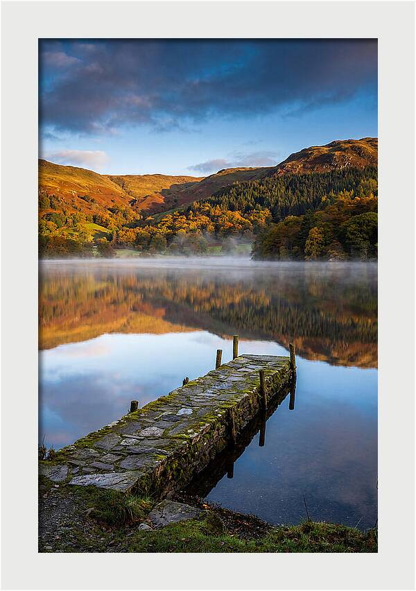 Windermere At Autumn Dawn