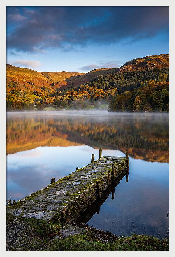 Windermere At Autumn Dawn