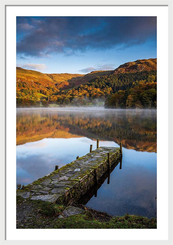 Windermere At Autumn Dawn