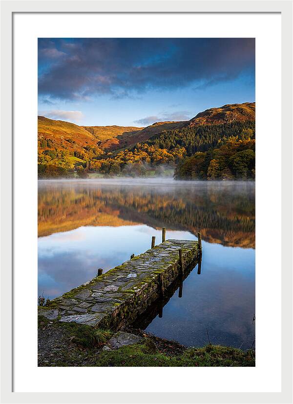 Windermere At Autumn Dawn