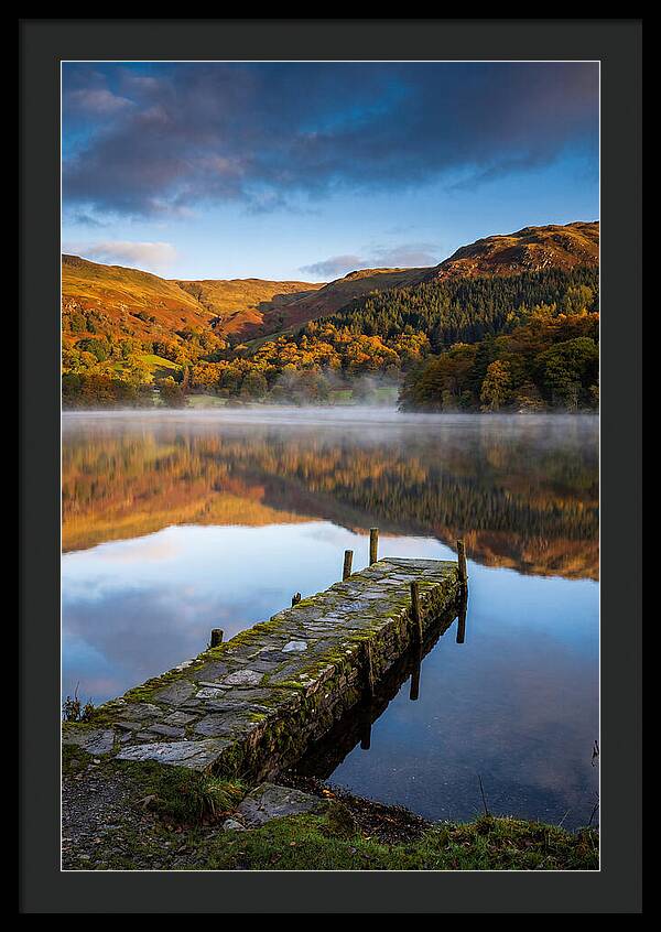 Windermere At Autumn Dawn