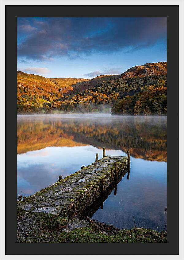 Windermere At Autumn Dawn
