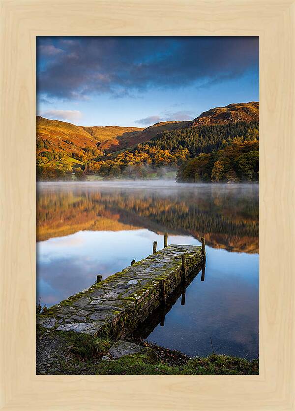 Windermere At Autumn Dawn