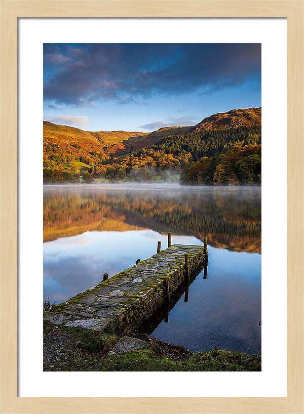 Windermere At Autumn Dawn
