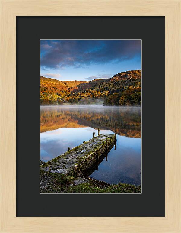 Windermere At Autumn Dawn