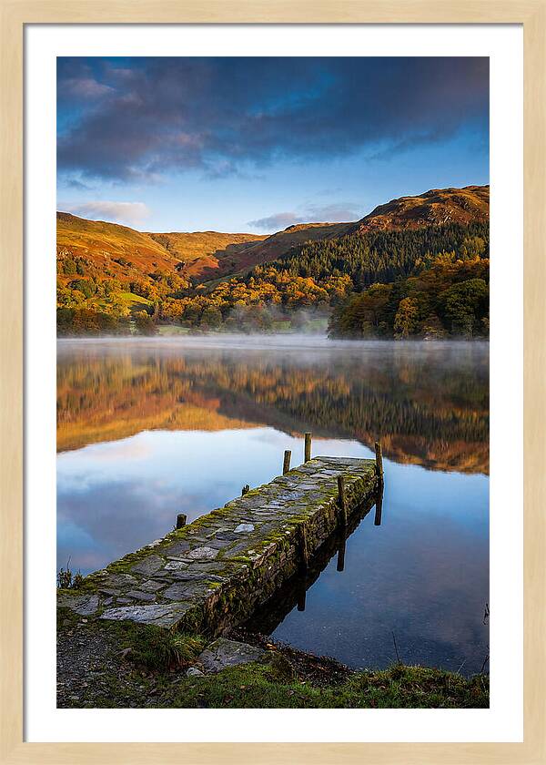 Windermere At Autumn Dawn