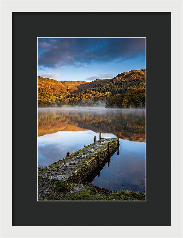Windermere At Autumn Dawn