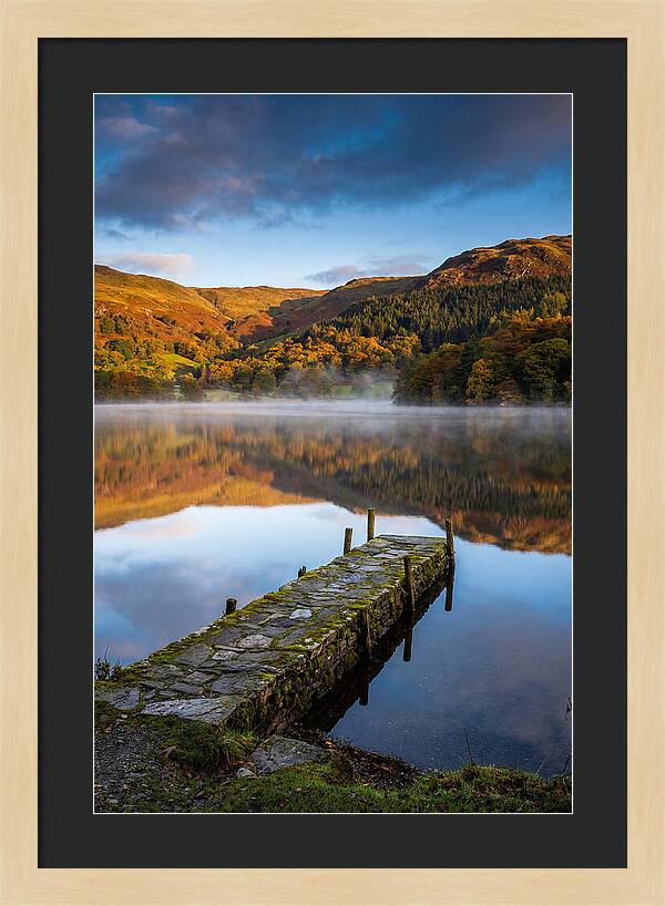 Windermere At Autumn Dawn