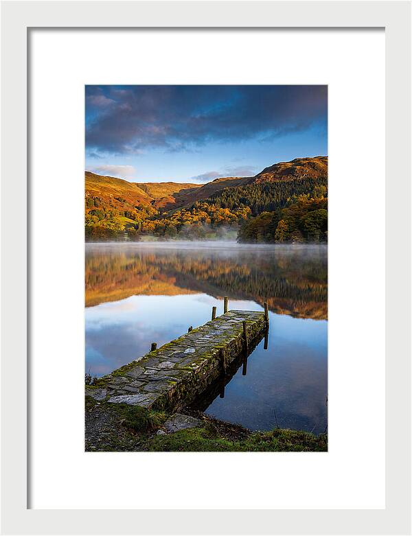 Windermere At Autumn Dawn