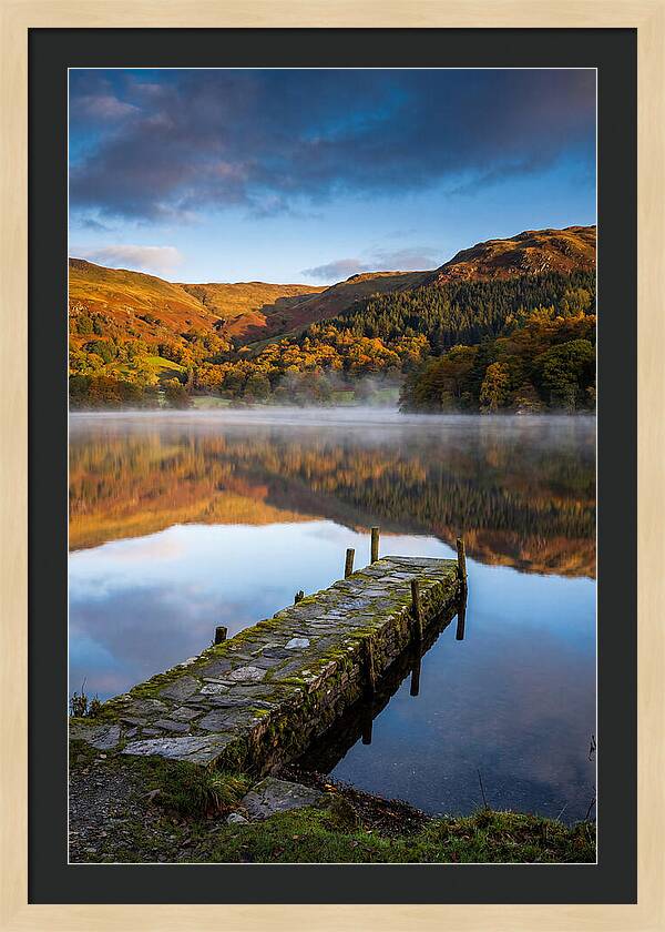 Windermere At Autumn Dawn