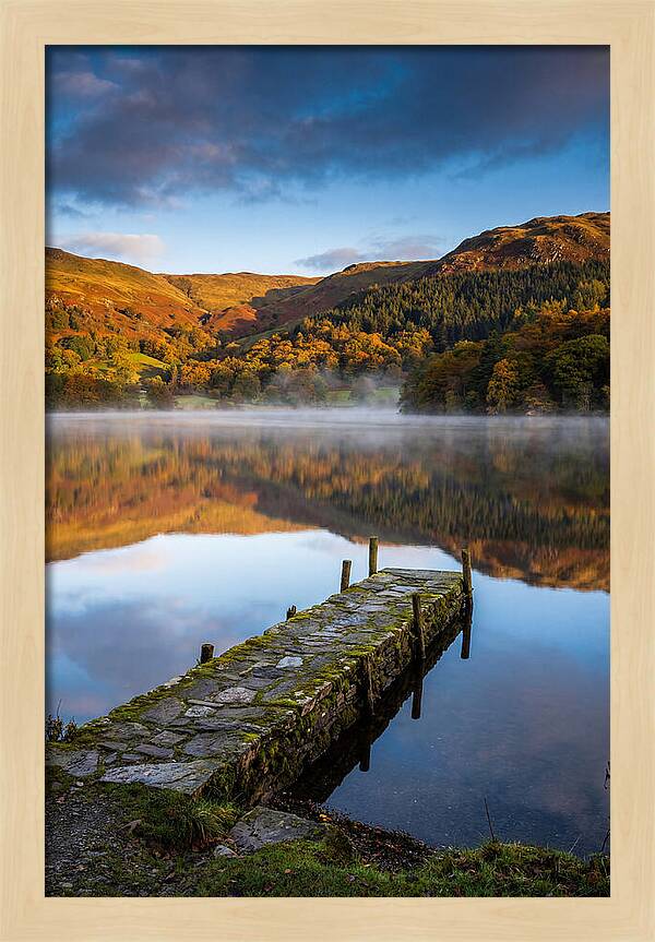 Windermere At Autumn Dawn
