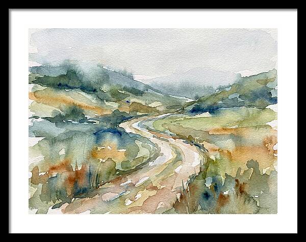 Winding Path Through Serene Landscape