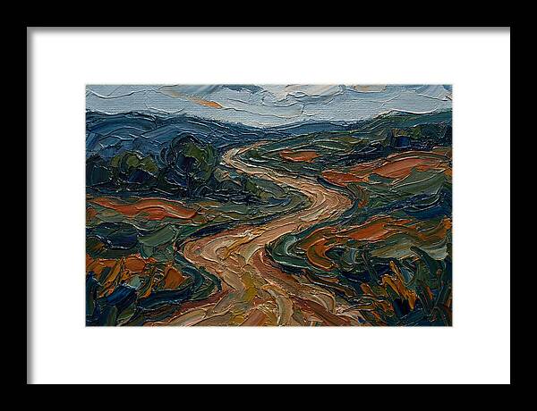Winding Path Through Vibrant Landscape